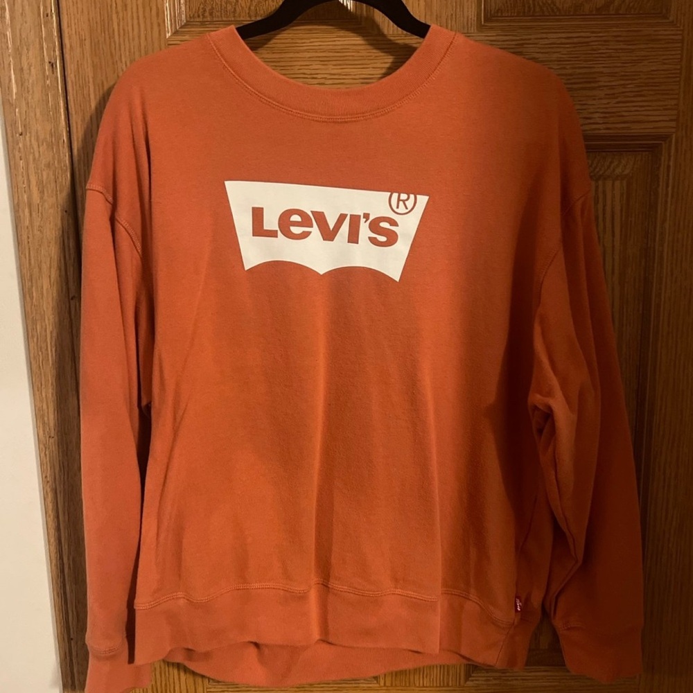 Levi's Womens Vintage Orange Crewneck